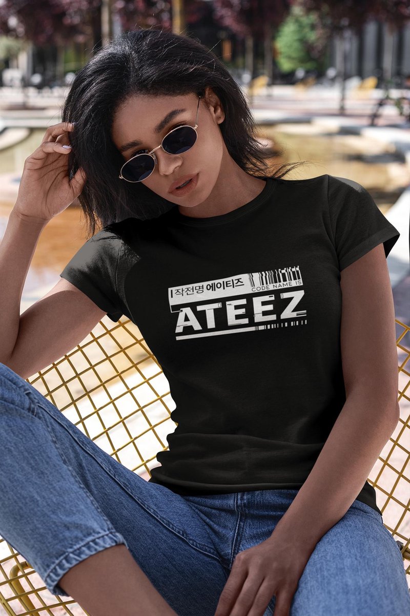 ATEEZ KPOP GROEP- T-SHIRT Maat L | KPOP KOREAN KDRAMA K-POP K-drama kdrama Oppa Boy Band Merch Merchandise